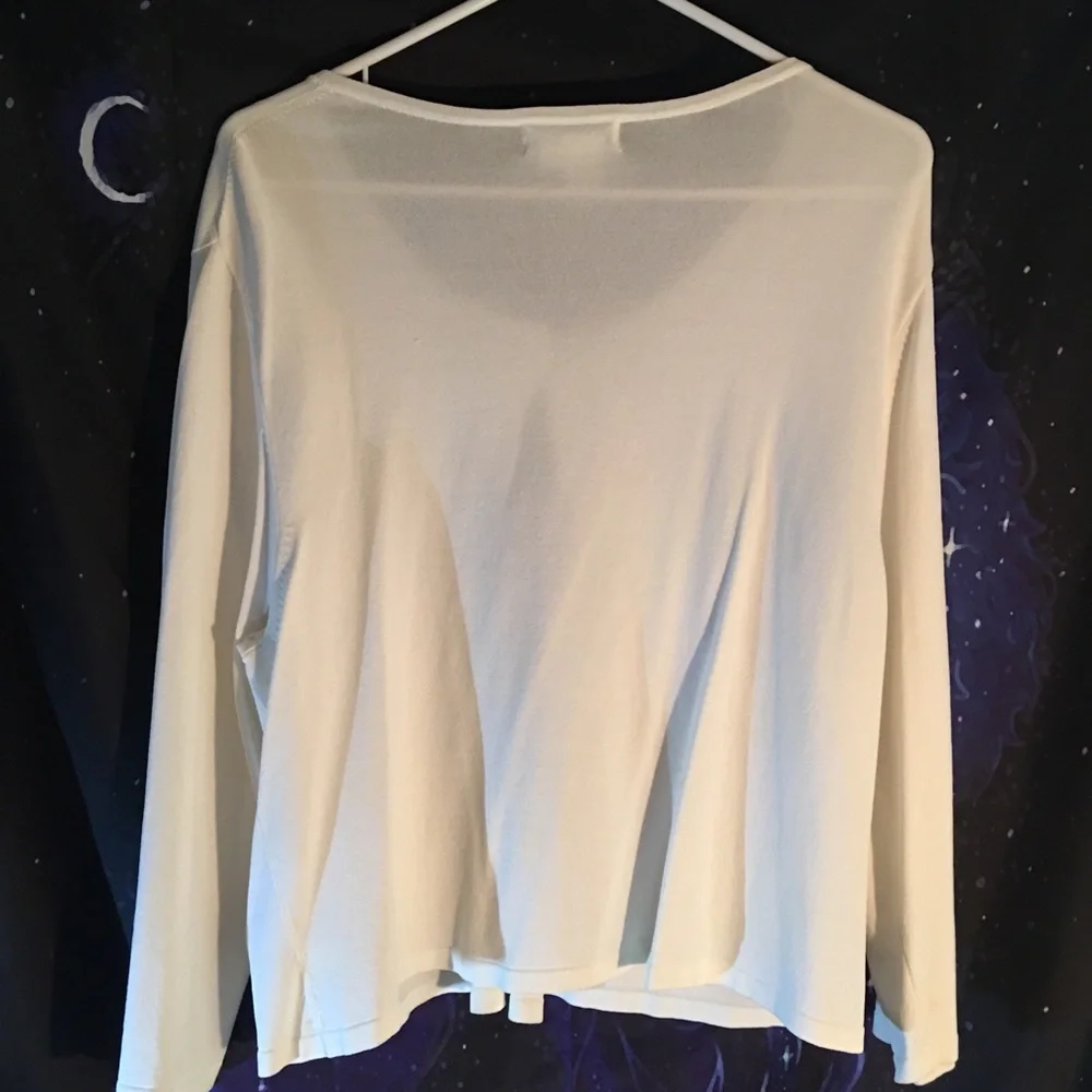 Coldwater Creek Sweater Coverup - Picture 4 of 4